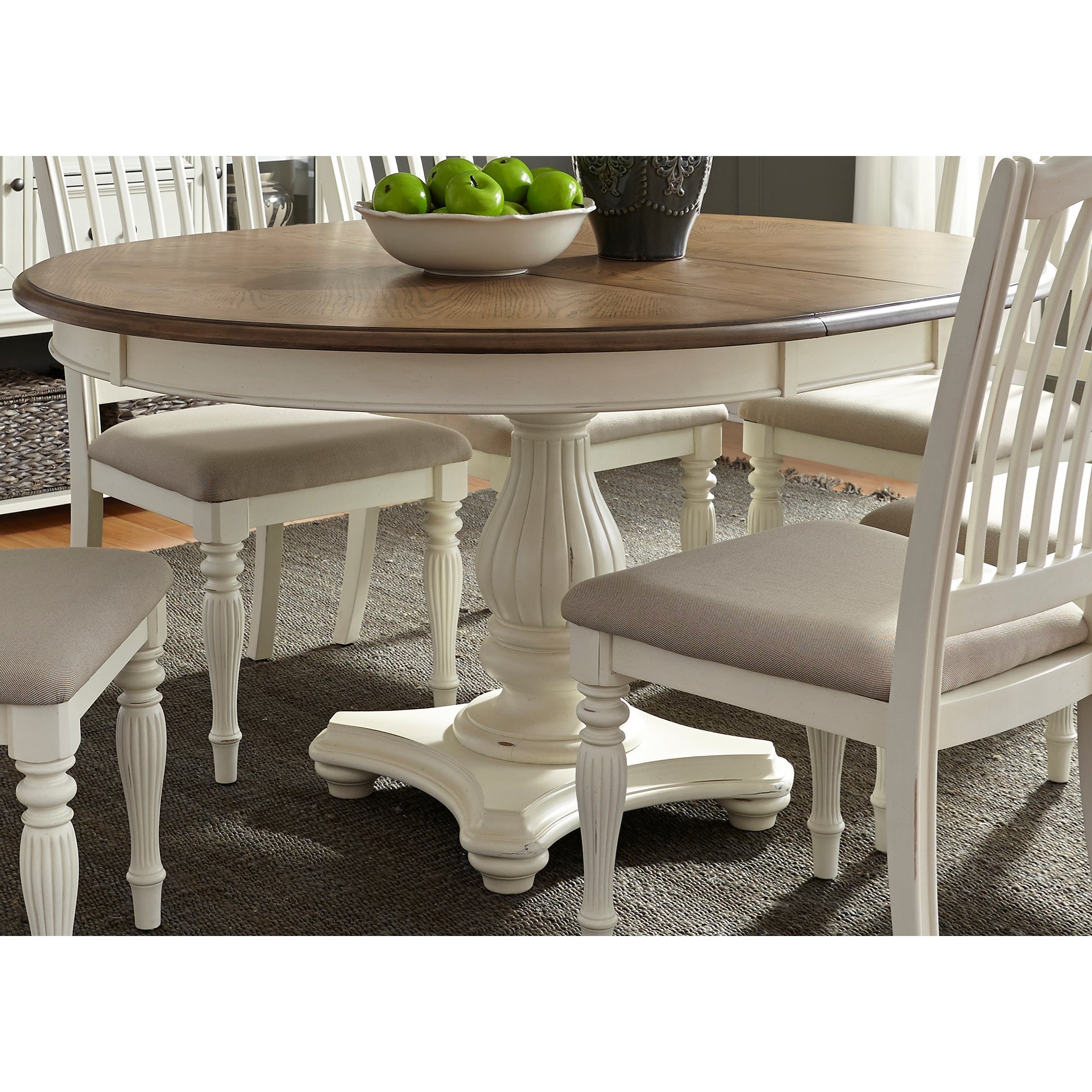 Liberty Furniture Cumberland Creek Dining 334P4860+T4860 Pedestal
